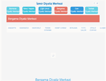Tablet Screenshot of bergama.izmirdiyaliz.com